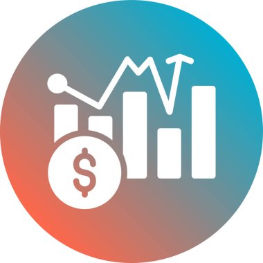 Grafiğin vektör illüstrasyonu