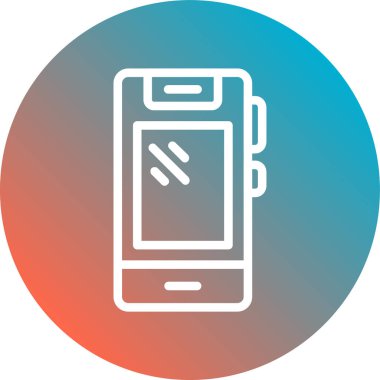 vektör telefon simgesi, illüstrasyon, vektör