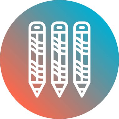 Bir simgenin vektör illüstrasyonu