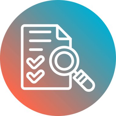 Belge. Web simgesi basit illüstrasyon