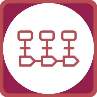 Eşsiz Vektör Satırı Simgesi