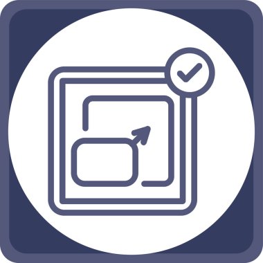 seo modern simgesinin vektör illüstrasyonu