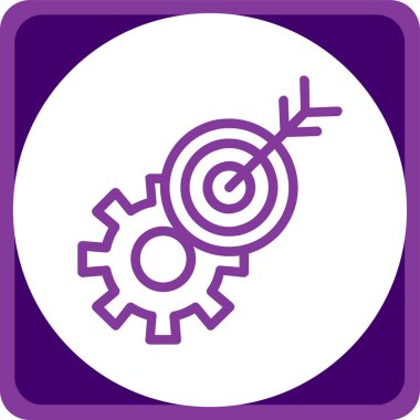 dişli simgesi vektör illüstrasyonu