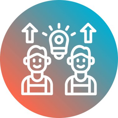 seo modern simgesinin vektör illüstrasyonu