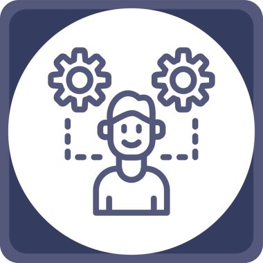 seo modern simgesinin vektör illüstrasyonu