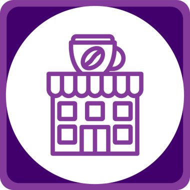 Bir alışveriş arabası simgesinin vektör çizimi