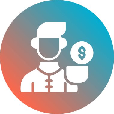 para simgesi vektör illüstrasyonu