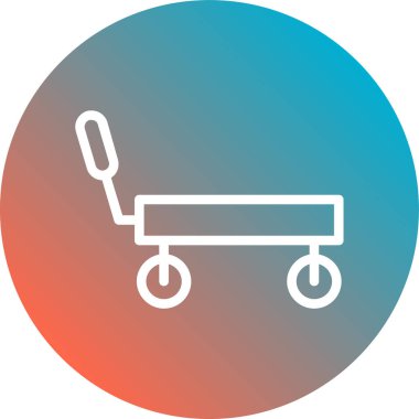 Sepet ikonu vektör illüstrasyonu