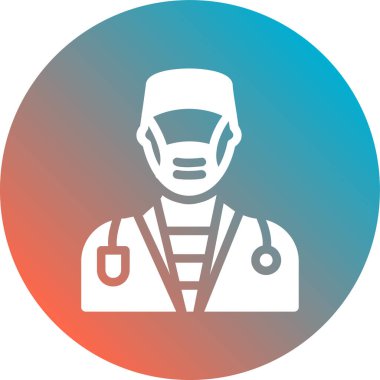 Doktor Simge vektör illüstrasyonu