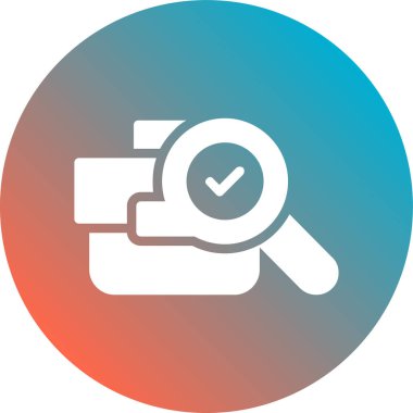 İşaretleme simgesinin vektör illüstrasyonu