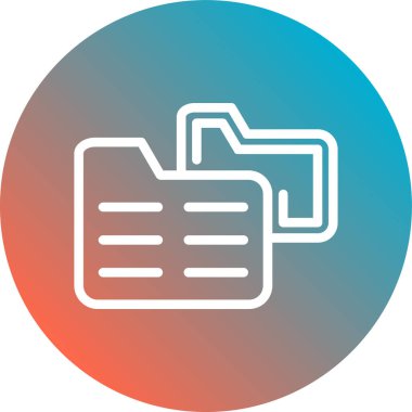 Kağıt simgesinin vektör illüstrasyonu