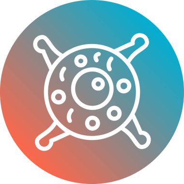 Modern simgenin vektör illüstrasyonu