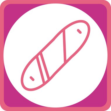 Gıda simgesinin vektör illüstrasyonu