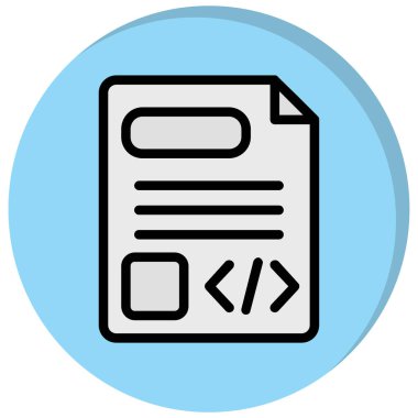 dosya biçimi vektör illüstrasyonuName