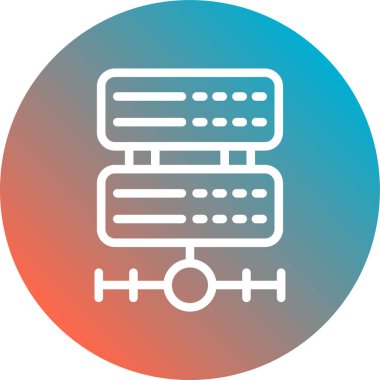 Modern b 'nin vektör illüstrasyonu