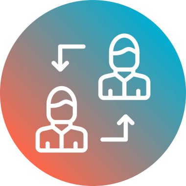 seo modern simgesinin vektör illüstrasyonu