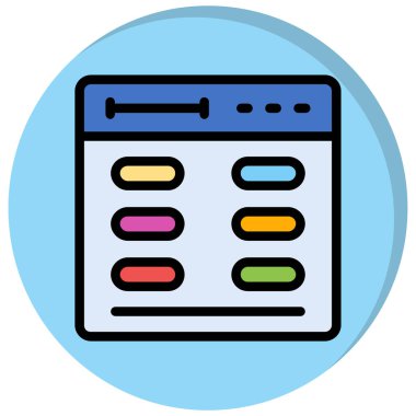 Web Arayüzü. Basit illüstrasyon