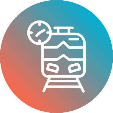 Gaz sobası vektör çizim