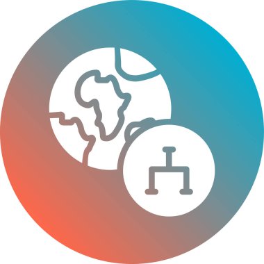 seo modern simgesinin vektör illüstrasyonu