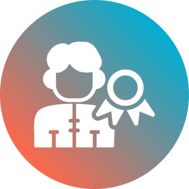 İnsan simgesinin vektör illüstrasyonu