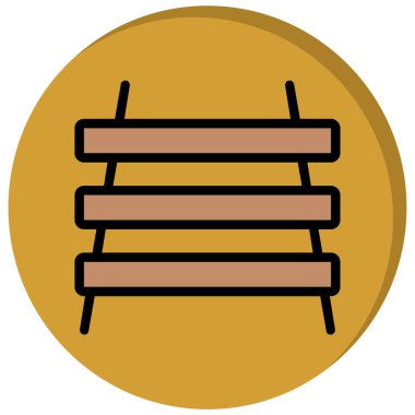 Yığın ikon vektör illüstrasyonu