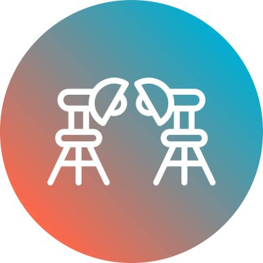 Seo simgesinin vektör illüstrasyonu