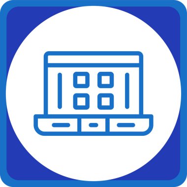 Cep telefonu simgesinin vektör illüstrasyonu