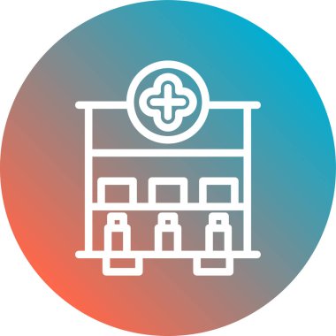 Vektör illüstrasyonu, simge ögesi arkaplanı