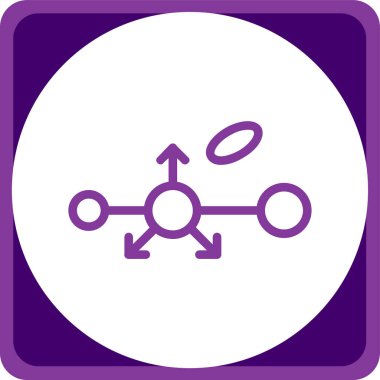 seo modern simgesinin vektör illüstrasyonu