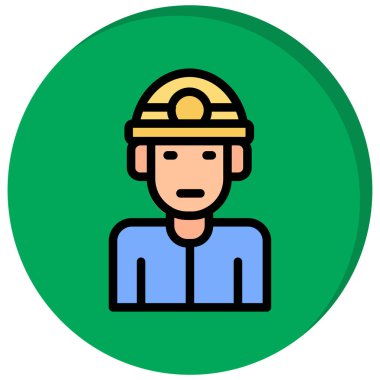 Vektör Avatar Simgesi illüstrasyonu