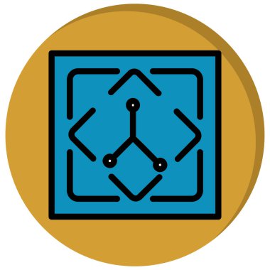 seo modern simgesinin vektör illüstrasyonu