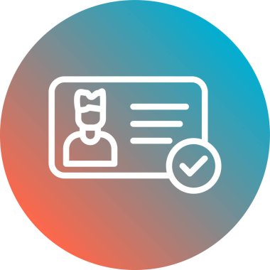 Pano simgesi, modern vektör illüstrasyonu.