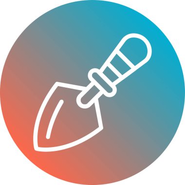 bıçak simgesi modada izole edilmiş arkaplan