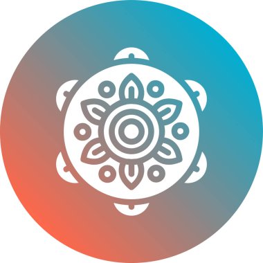 çiçek vektör simgesi, illüstrasyon