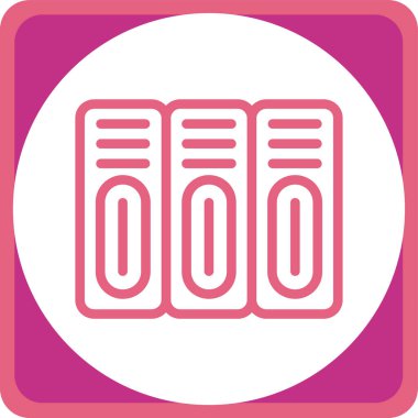 Kitap simgesinin vektör illüstrasyonu