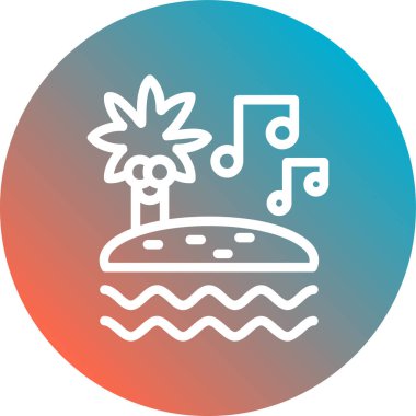 Bir simgenin vektör illüstrasyonu