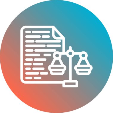 iş vektörü çember çizgisi simgesi tasarımı