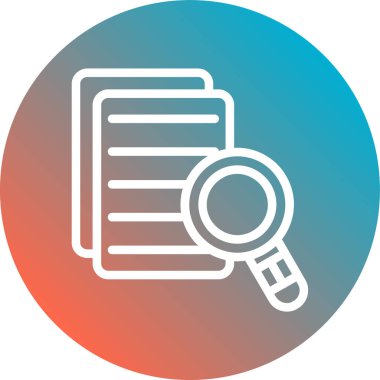 Modern simgenin vektör illüstrasyonu