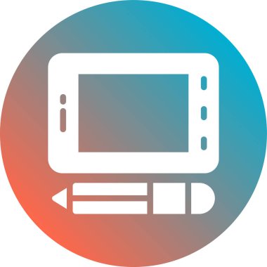 Bilgisayar. Web simgesi basit illüstrasyon