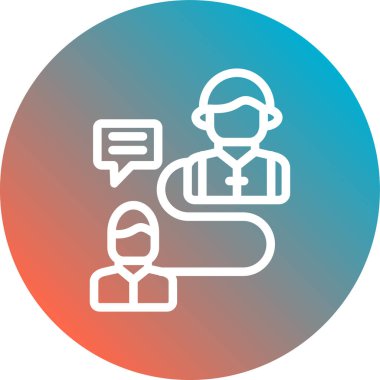 seo modern simgesinin vektör illüstrasyonu