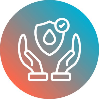 beautiful flower vector line icon