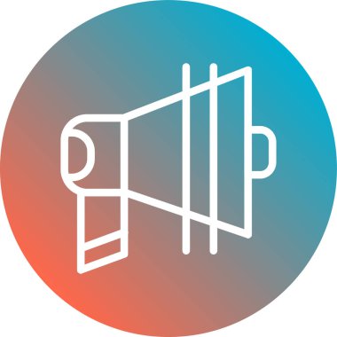 Bir bayrak simgesinin modern simgesinin vektör illüstrasyonu