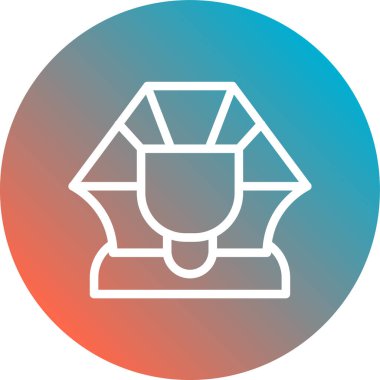 Modern simgenin vektör illüstrasyonu