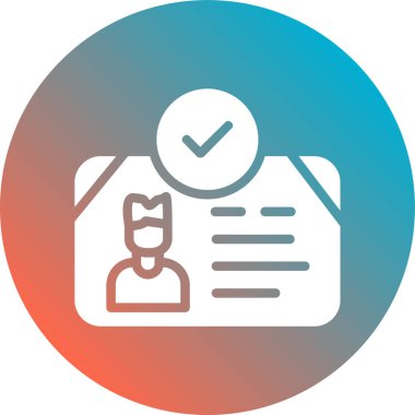 Kolayca düzenleyebilen ve düzenleyebilen izole edilmiş vektör simgesini kontrol et