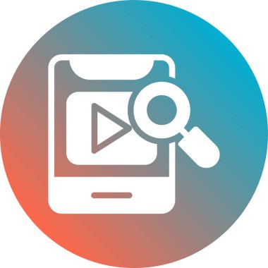 Uygulama arayüzü simgesinin vektör çizimi