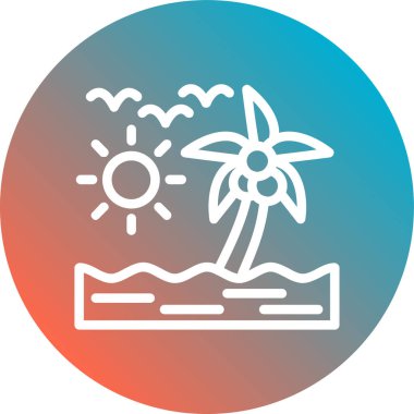 Güneş simgesinin vektör illüstrasyonu