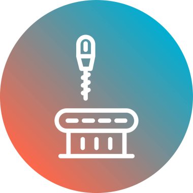 Modern b 'nin vektör illüstrasyonu eksik simgesi