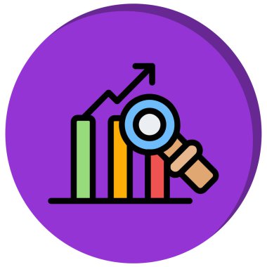 ticari grafik vektör simgesi