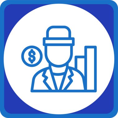 vektör para simgesi illüstrasyonu