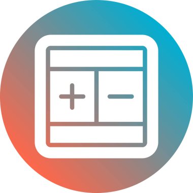 Vektör Takvim Simgesi, illüstrasyon